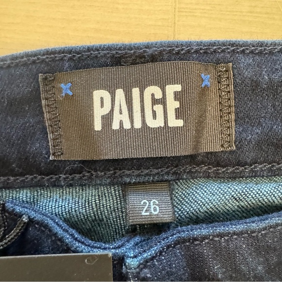 PAIGE Dark Blue Jeans NWT size 26 - Picture 2 of 6